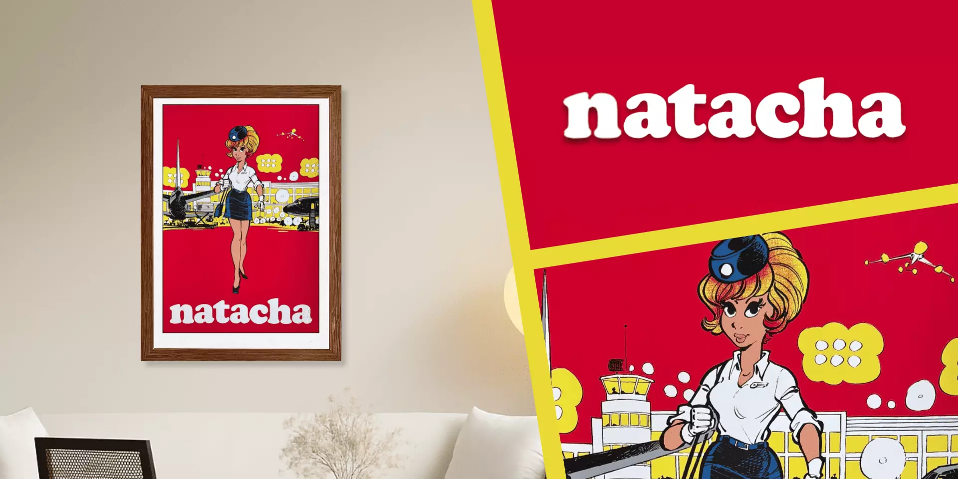 Sérigraphie Natacha