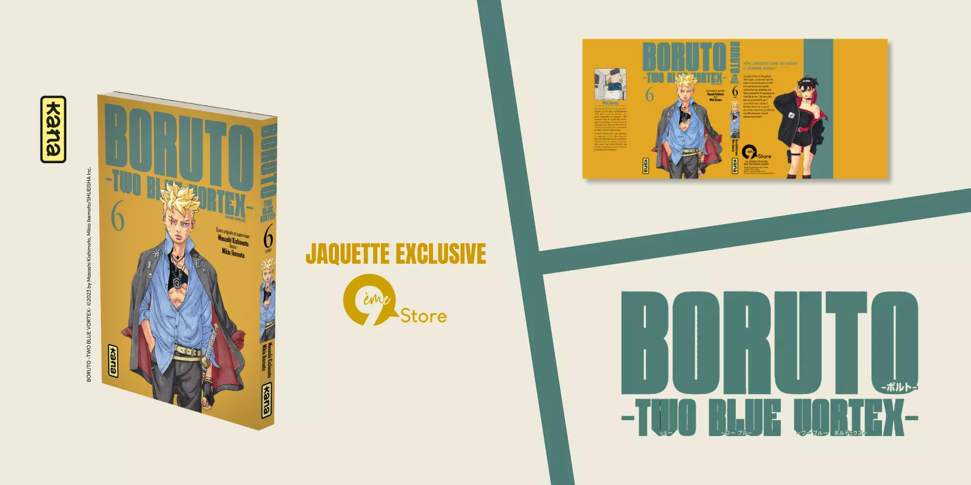 Jaquette exclusive Boruto - Two Blue Vortex – Tome 6 - 9e Store